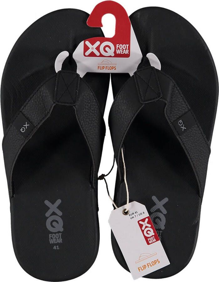 XQ Teenslippers Heren Comfortable Cushion Sole Zwart