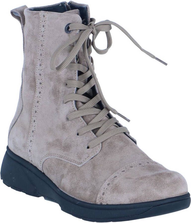 Xsensible 30213.2.501-HX dames veterboots sportief beige