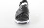 Xsensible 30701.5 Curacao Black G+ Wijdte Sandalen - Thumbnail 5