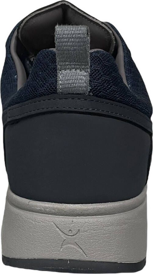 Xsensible 40407.5 Abo 220 Navy- Sneaker- heren sneaker- blauwe sneaker- Fijne sneaker
