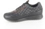 Xsensible 10191.2 Annabel Black Vintage Braided H Wijdte Lage sneakers - Thumbnail 4