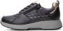 Xsenisble Xsensible Arona black silver 30217.3 050 HX damesschoenen xsensible Zwarte sneakers dames Xsensible Veterschoenen dames uitneembaar voetbed - Thumbnail 11