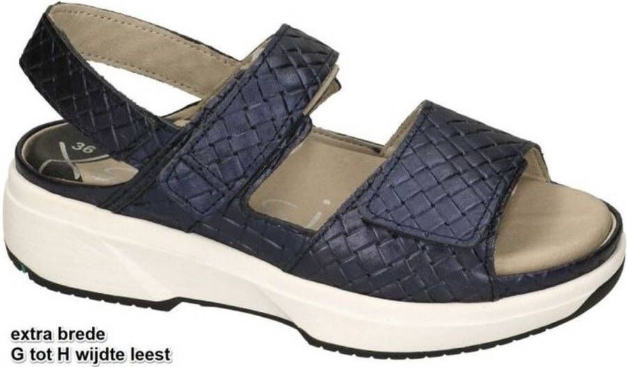 Xsensible -Dames blauw donker sandalen