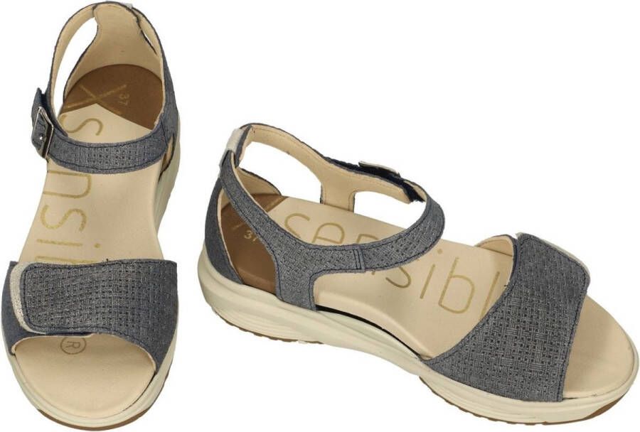 Xsensible -Dames blauw sandalen