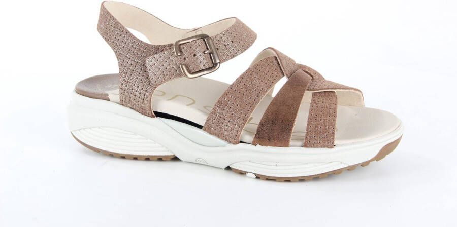 Xsensible -Dames brons sandalen