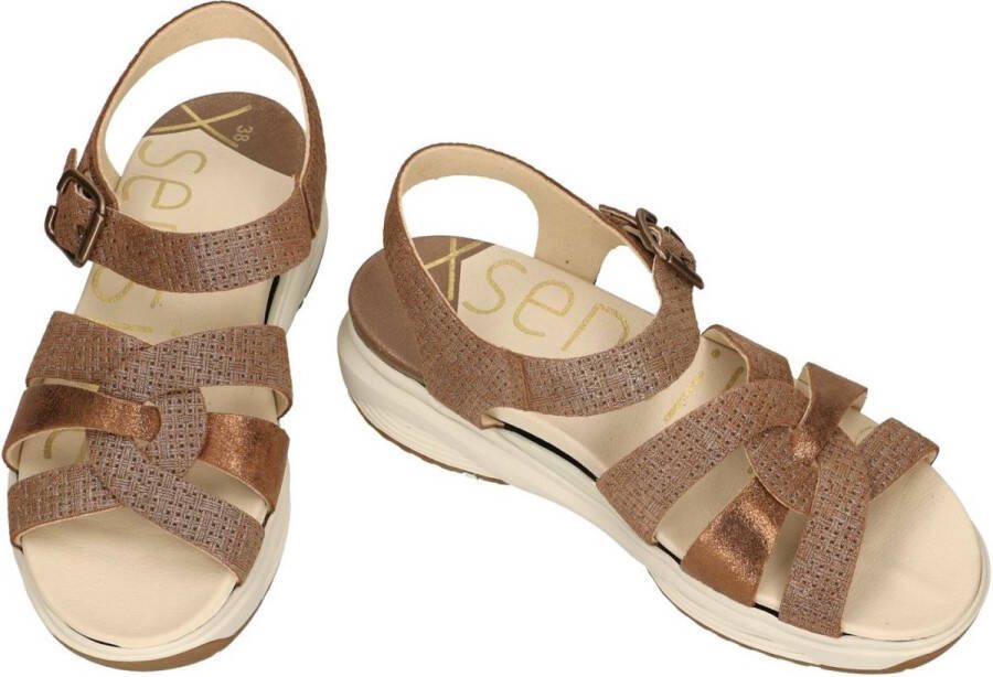 Xsensible -Dames brons sandalen