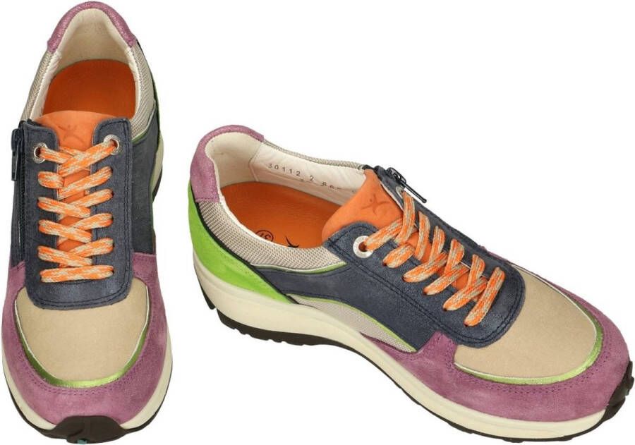 Xsensible -Dames combinatie kleuren sneakers