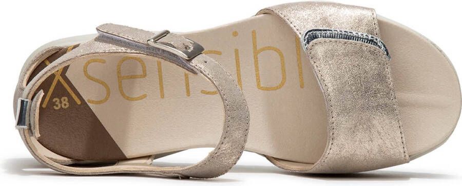 Xsensible Dames Sandalen Syros Gold Goud