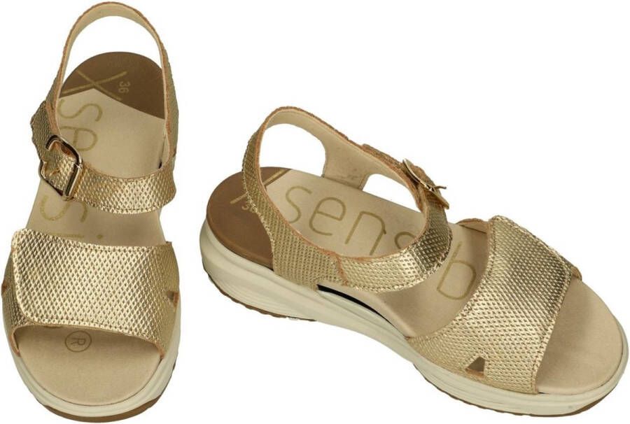 Xsensible Dames Sandalen Syros Gold Goud