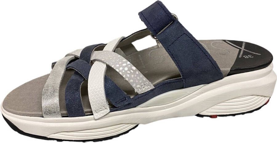 Xsensible Dames Slippers Evia Jeans Jeansblauw