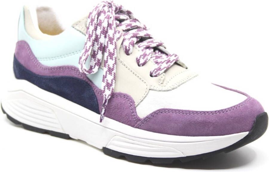 Xsensible Dames Veterschoenen Golden Gate Lady Color Combi Multi