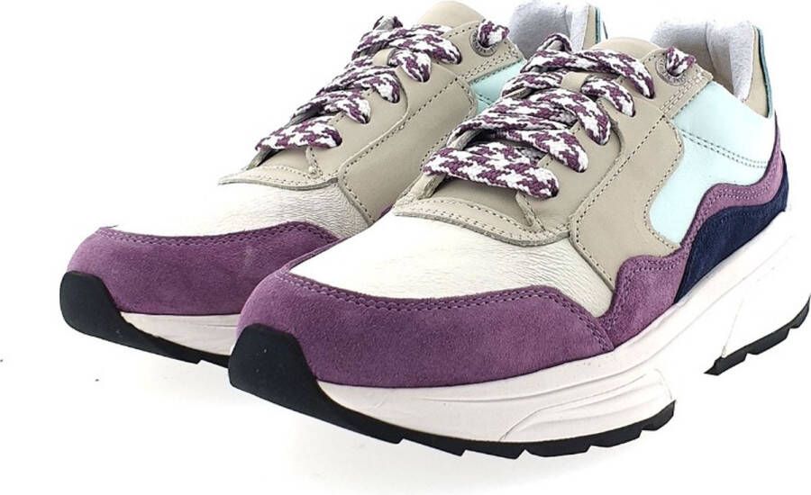 Xsensible Dames Veterschoenen Golden Gate Lady Color Combi Multi