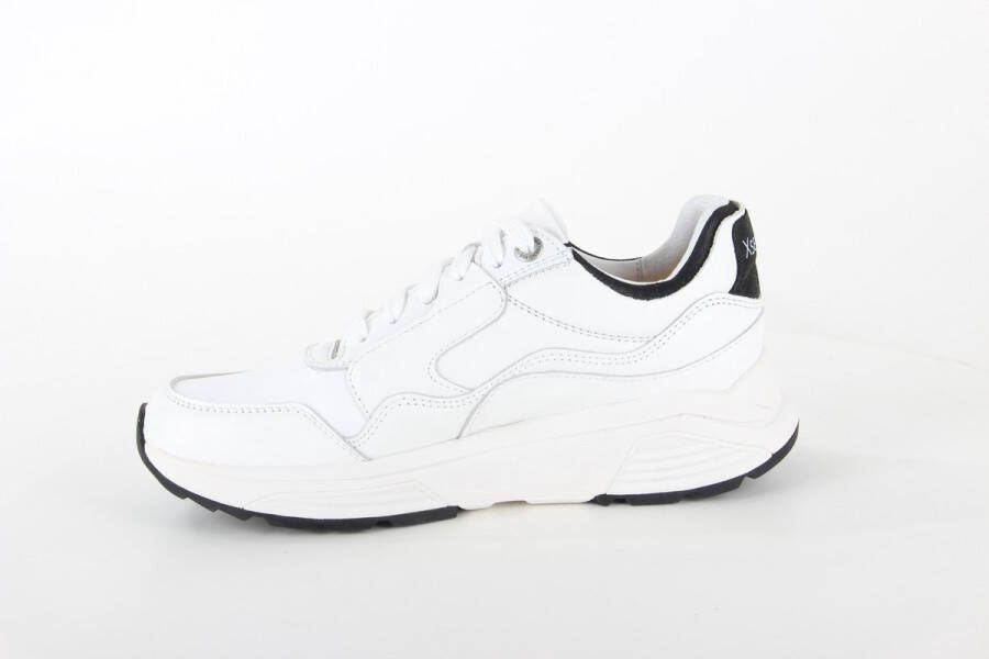 Xsensible Witte sneaker met stretch gevormd voetbed en verharde hiel White Dames - Foto 14