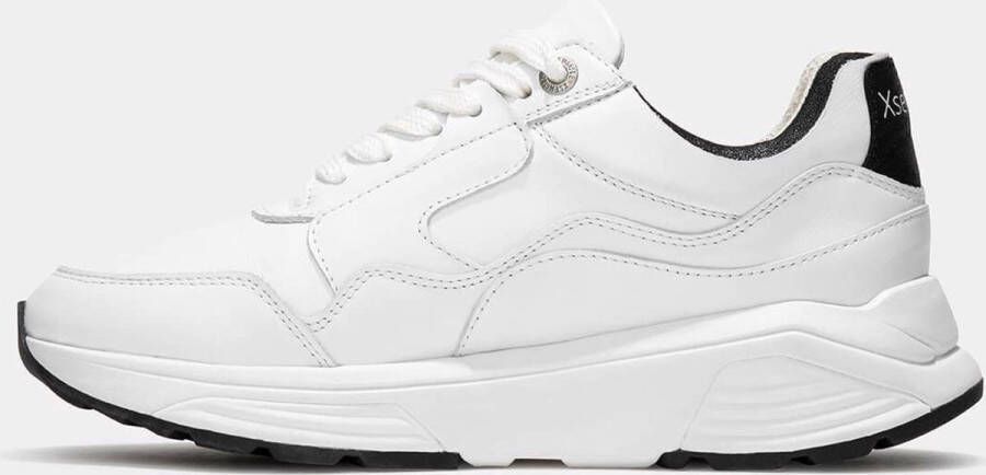Xsensible Witte sneaker met stretch gevormd voetbed en verharde hiel White Dames - Foto 5