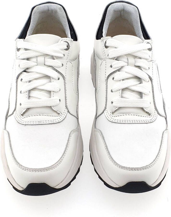 Xsensible Witte sneaker met stretch gevormd voetbed en verharde hiel White Dames - Foto 6