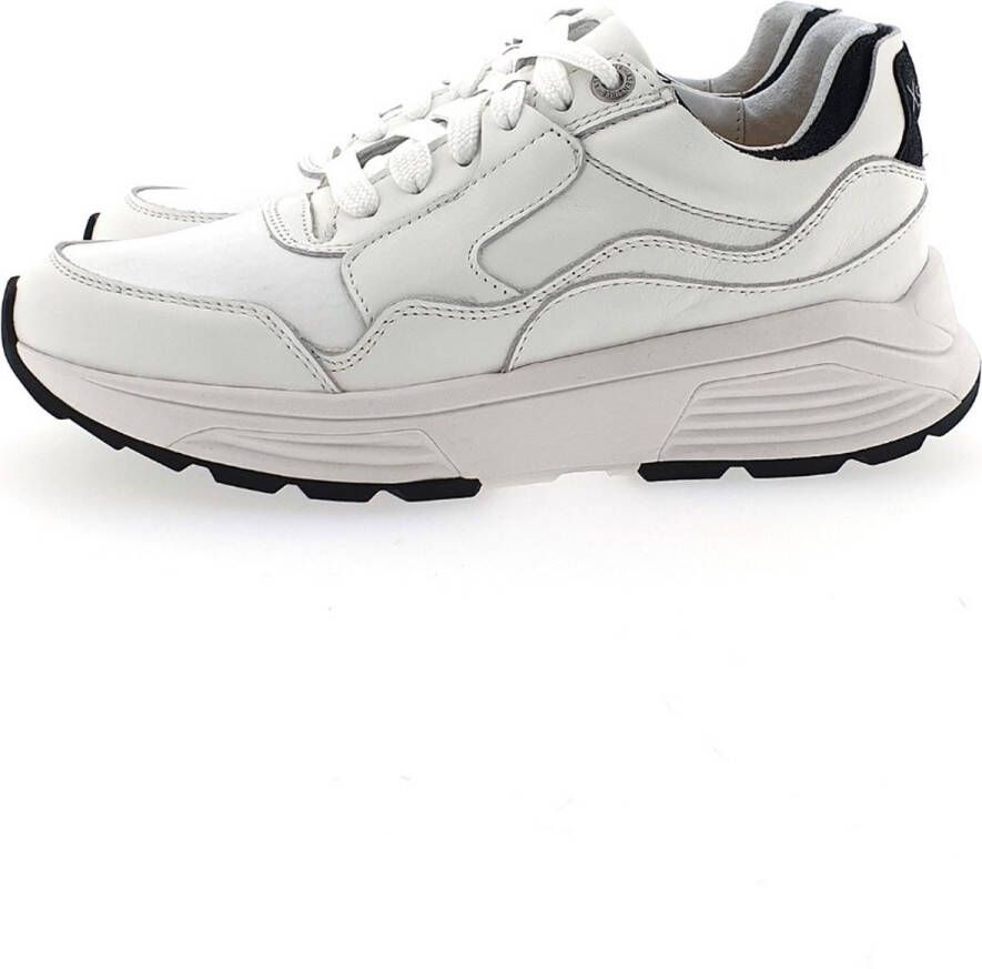Xsensible Witte sneaker met stretch gevormd voetbed en verharde hiel White Dames - Foto 8