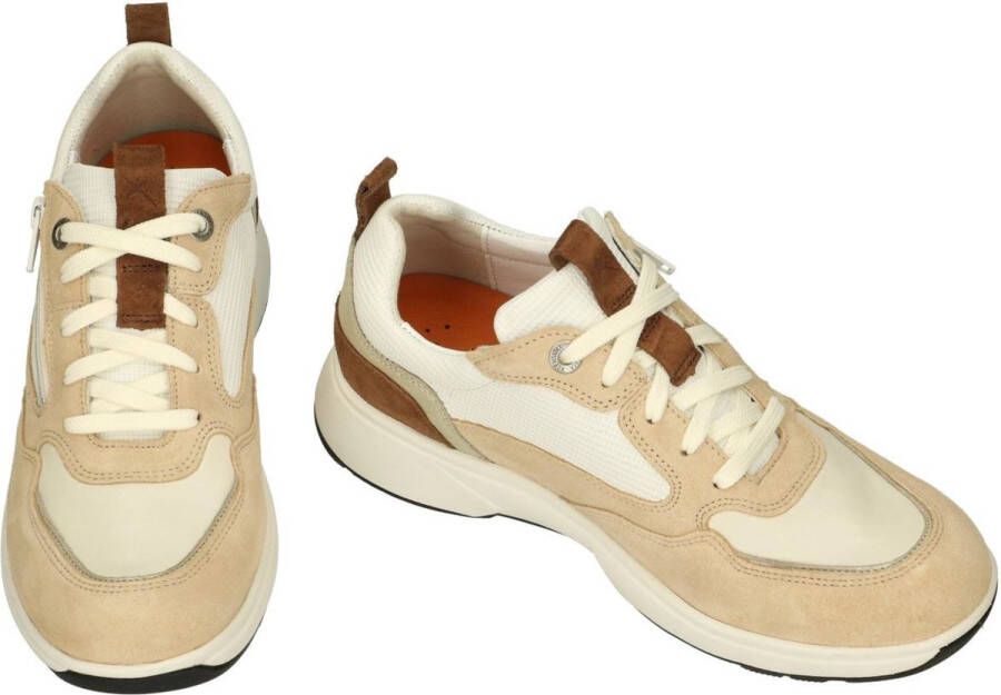 Xsensible Dames Veterschoenen Grenoble Sand Combi Zand