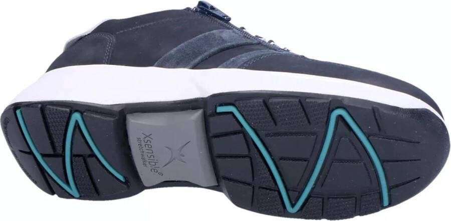 Xsensible Dames Veterschoenen Koblenz Navy Donkerblauw