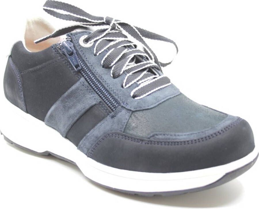 Xsensible Dames Veterschoenen Koblenz Navy Donkerblauw