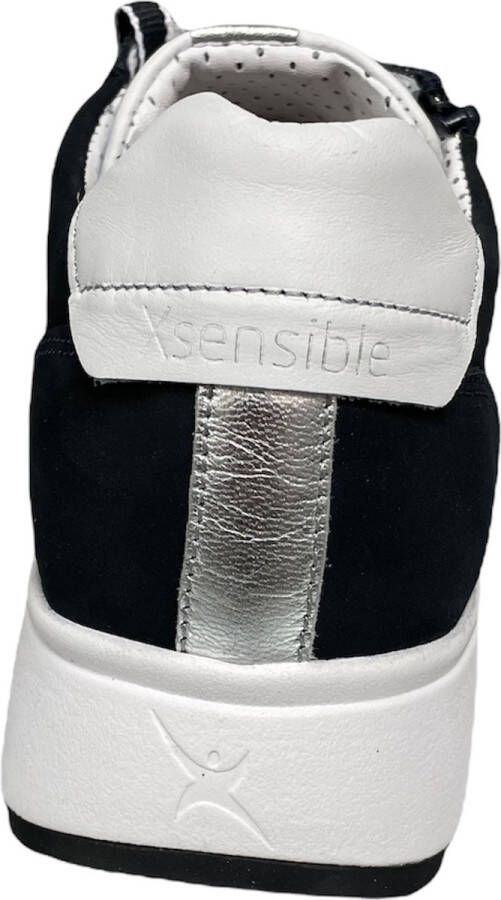 Xsensible Dames Veterschoenen Koblenz Navy Donkerblauw