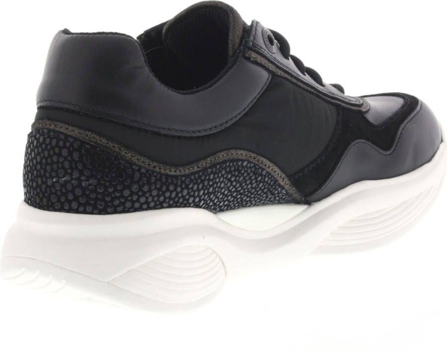 Xsensible Dames Veterschoenen Swx11 Black Zwart