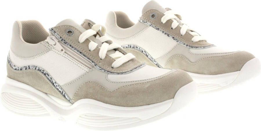 Xsensible Dames Veterschoenen Swx11 Sand Combi Zand