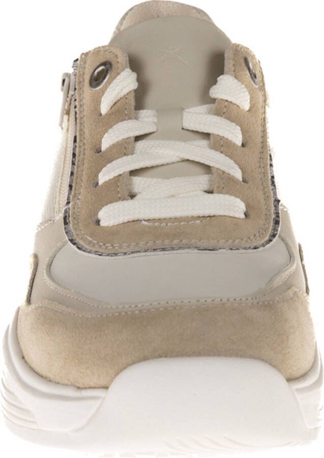 Xsensible Dames Veterschoenen Swx11 Sand Combi Zand