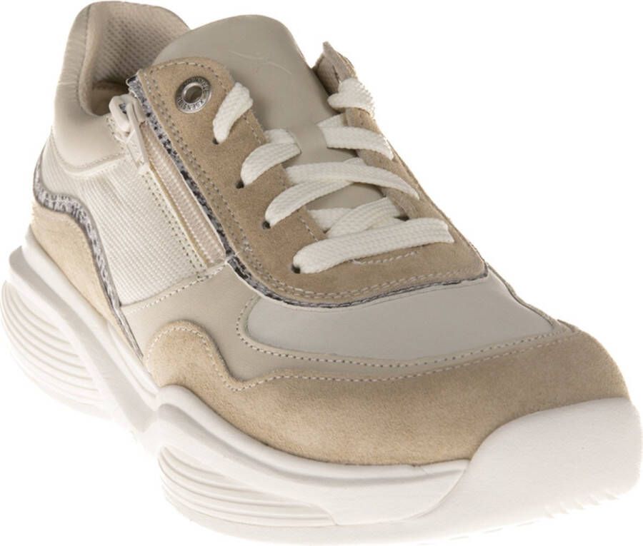 Xsensible Dames Veterschoenen Swx11 Sand Combi Zand