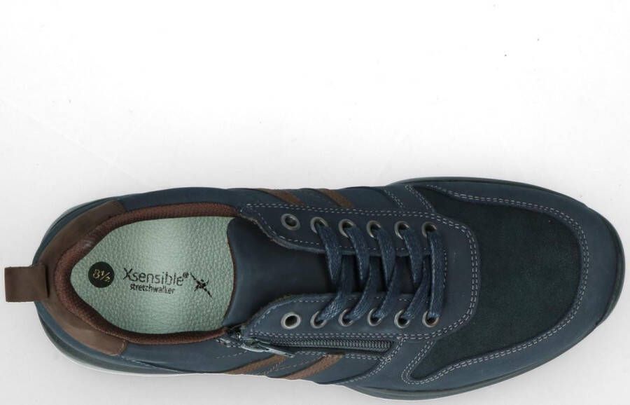 Xsensible Heren Veterschoenen Swx3 30073.2.293 Navy brown Donkerblauw