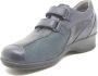 Xsensible Lucia 10027.2.245 blauwe klittenbandschoenen met stretchleer wijdte H - Thumbnail 6