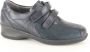 Xsensible Lucia 10027.2.245 blauwe klittenbandschoenen met stretchleer wijdte H - Thumbnail 9
