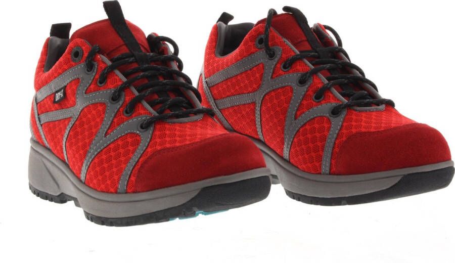 Xsensible Vrouwen Suède Lage sneakers Damesschoenen 40202.5 Rood - Foto 3