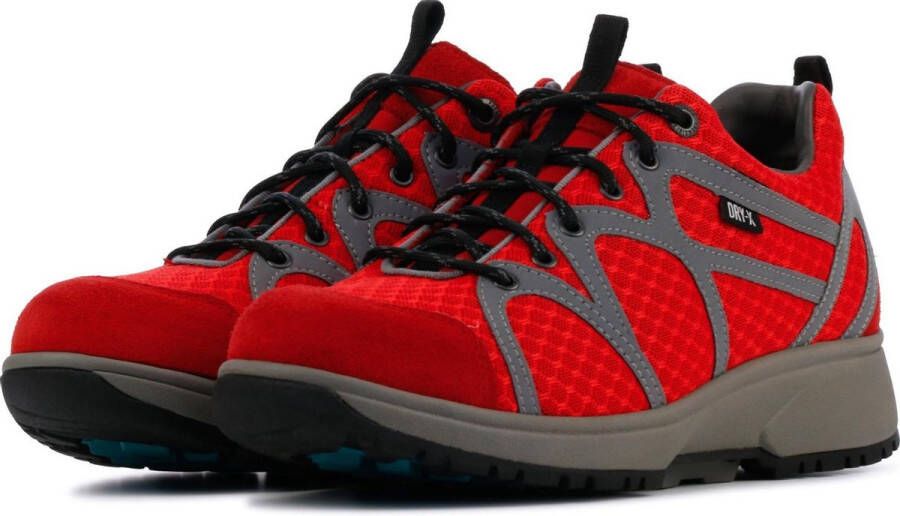 Xsensible Vrouwen Suède Lage sneakers Damesschoenen 40202.5 Rood - Foto 10