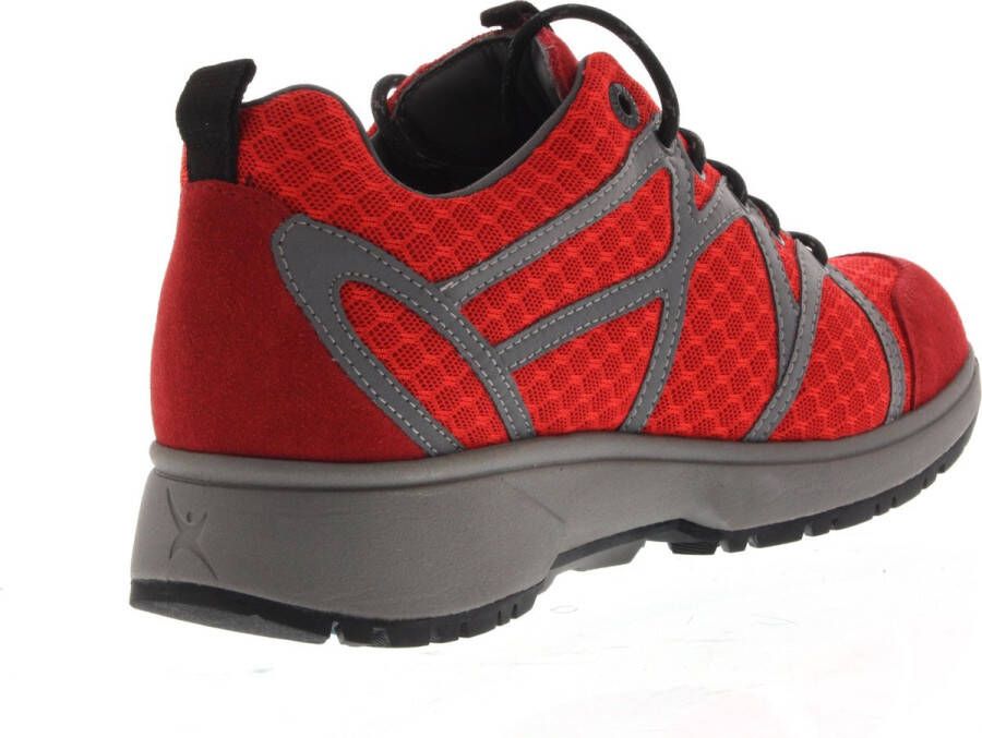 Xsensible Vrouwen Suède Lage sneakers Damesschoenen 40202.5 Rood - Foto 4