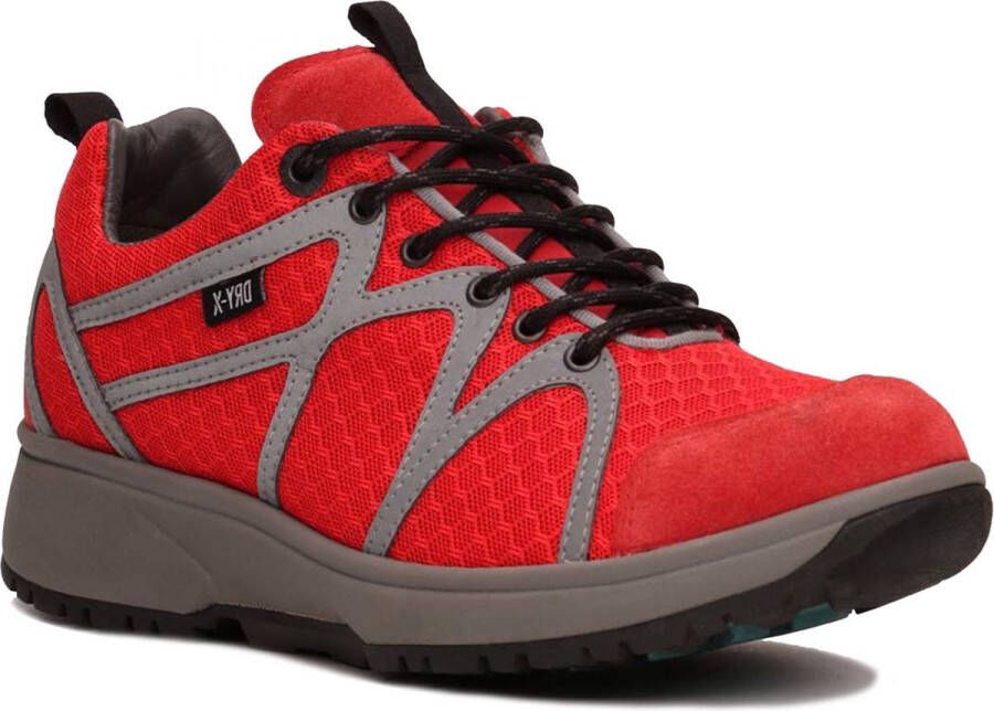 Xsensible Vrouwen Suède Lage sneakers Damesschoenen 40202.5 Rood - Foto 9