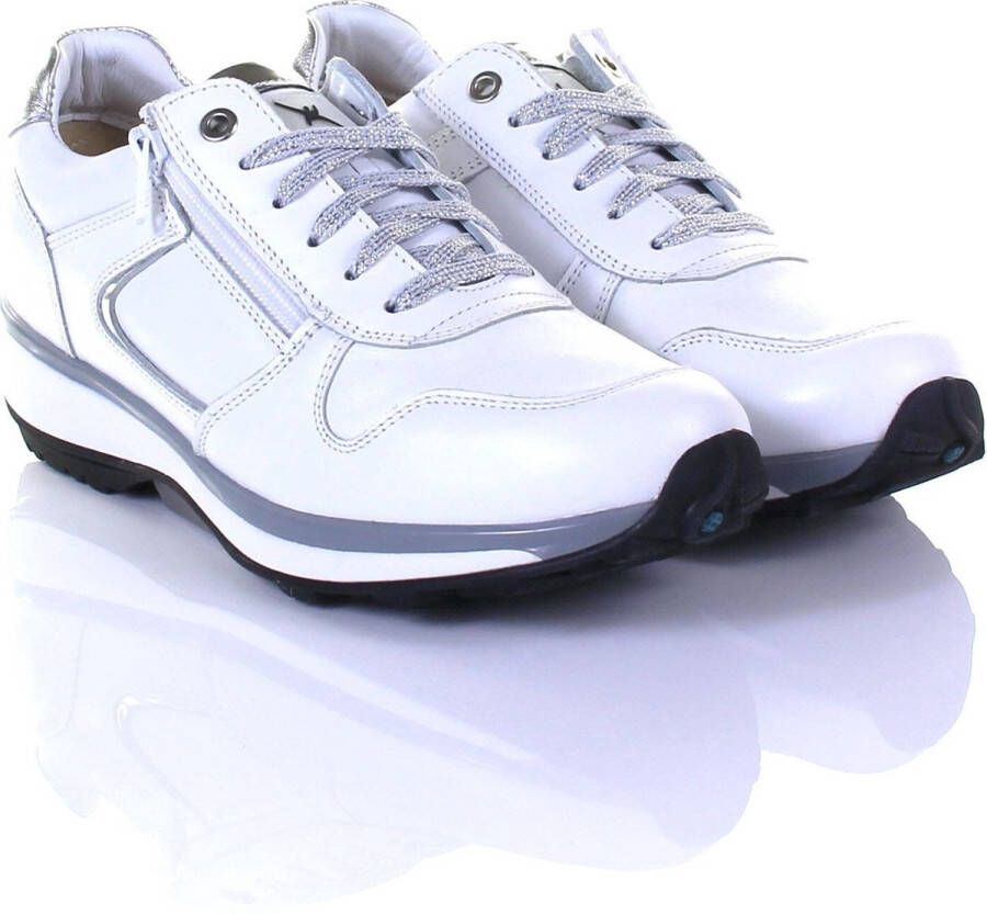 Xsensible Vrouwen Suède Lage sneakers Damesschoenen 30042.3 Jersey Wit - Foto 4