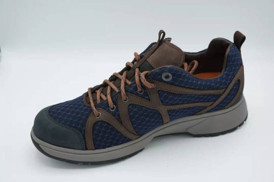 Xsensible Stretchwalker Mannen Sneakers 40402.5 blauw