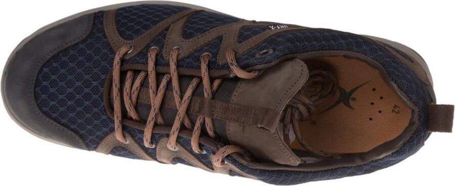 Xsensible Stretchwalker Mannen Sneakers 40402.5 blauw