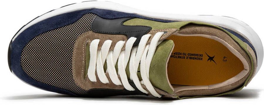 Xsensible Stretchwalker Sneaker Golden Gate Men 33200.1.204 HX Blue Combi