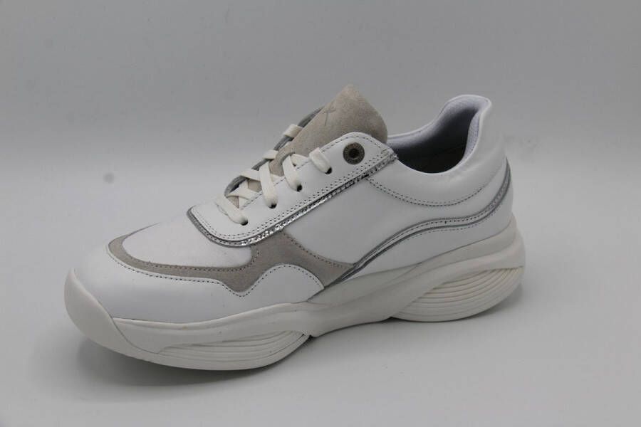 Xsensible Vrouwen Leren Lage sneakers Damesschoenen 30085.3 SWX11 Wit