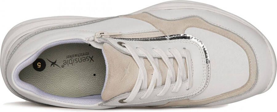 Xsensible Vrouwen Leren Lage sneakers Damesschoenen 30085.3 SWX11 Wit