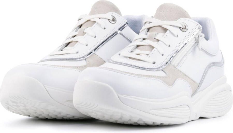 Xsensible Vrouwen Leren Lage sneakers Damesschoenen 30085.3 SWX11 Wit