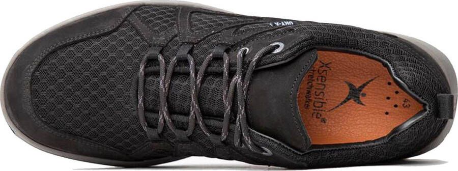 Xsensible Vrouwen Leren Lage sneakers Damesschoenen 40202.5 Zwart