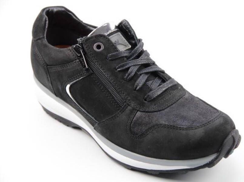 XSENSIBLE Lage Sneakers Dames Jersey Maat: 43 Materiaal: Suède Kleur: Zwart - Foto 9