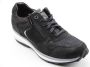 XSENSIBLE Lage Sneakers Dames Jersey Maat: 43 Materiaal: Suède Kleur: Zwart - Thumbnail 9