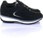 XSENSIBLE Lage Sneakers Dames Jersey Maat: 43 Materiaal: Suède Kleur: Zwart - Thumbnail 11