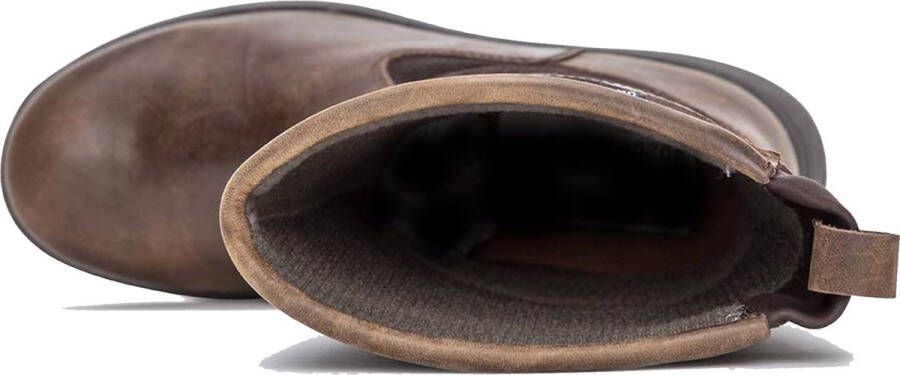 Xsensible wandellaars kuithoogte art. 40206.5.301 bruin H leest