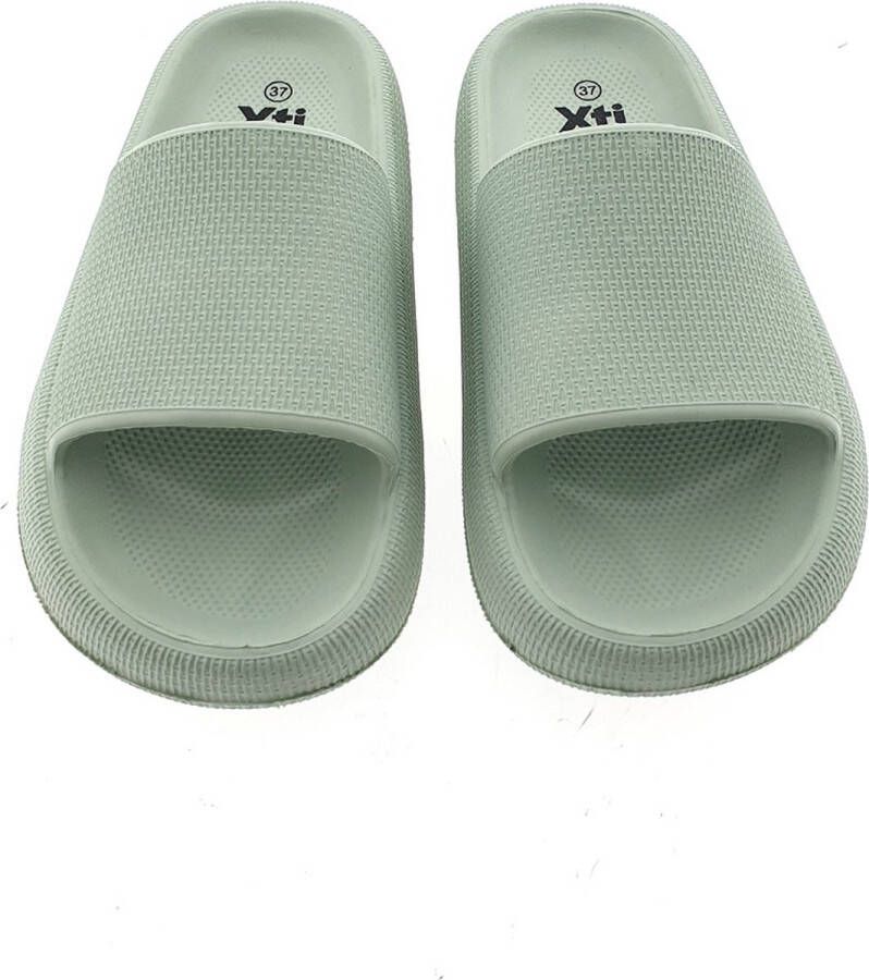 Xti 44489 slippers lichtgroen