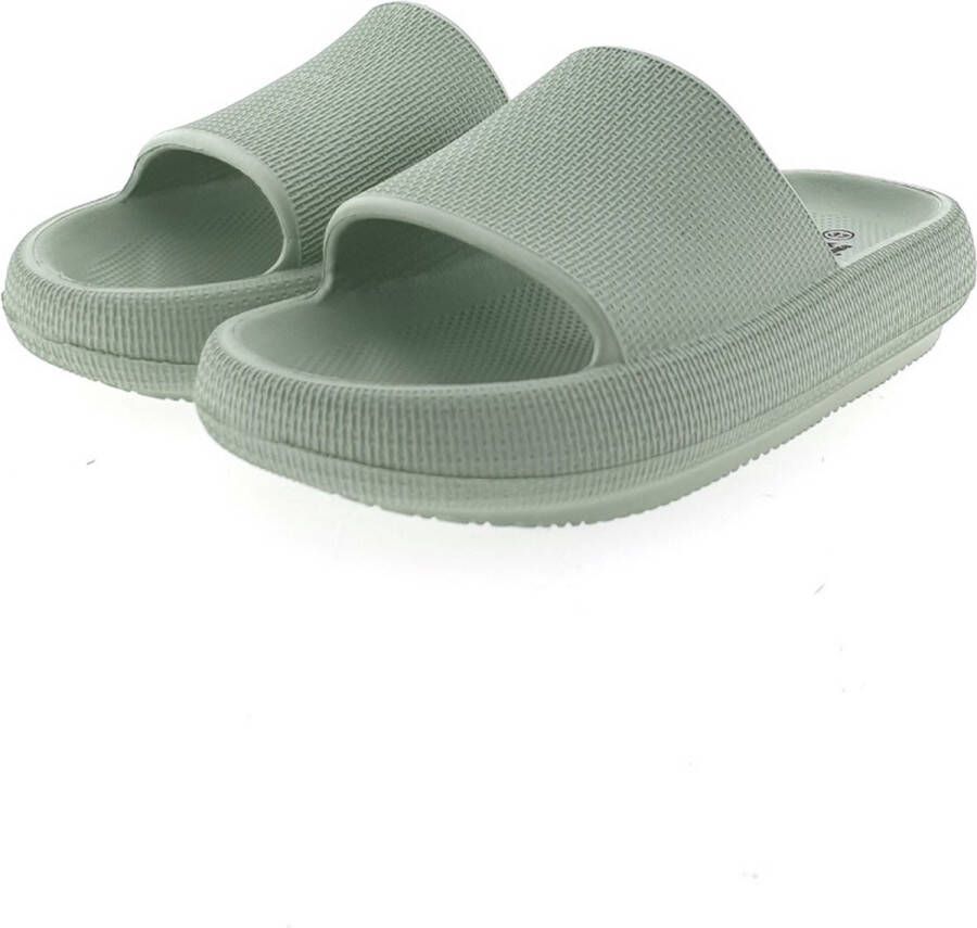 Xti 44489 slippers lichtgroen