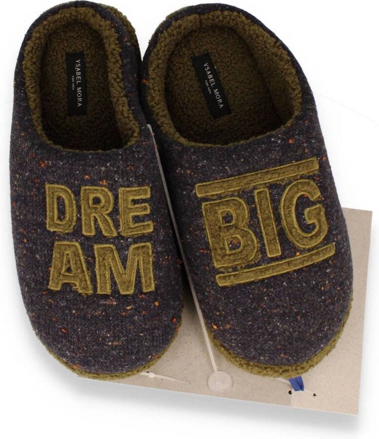 Ysabel Mora Pantoffels heren dream big | slippers extra zacht - Foto 2